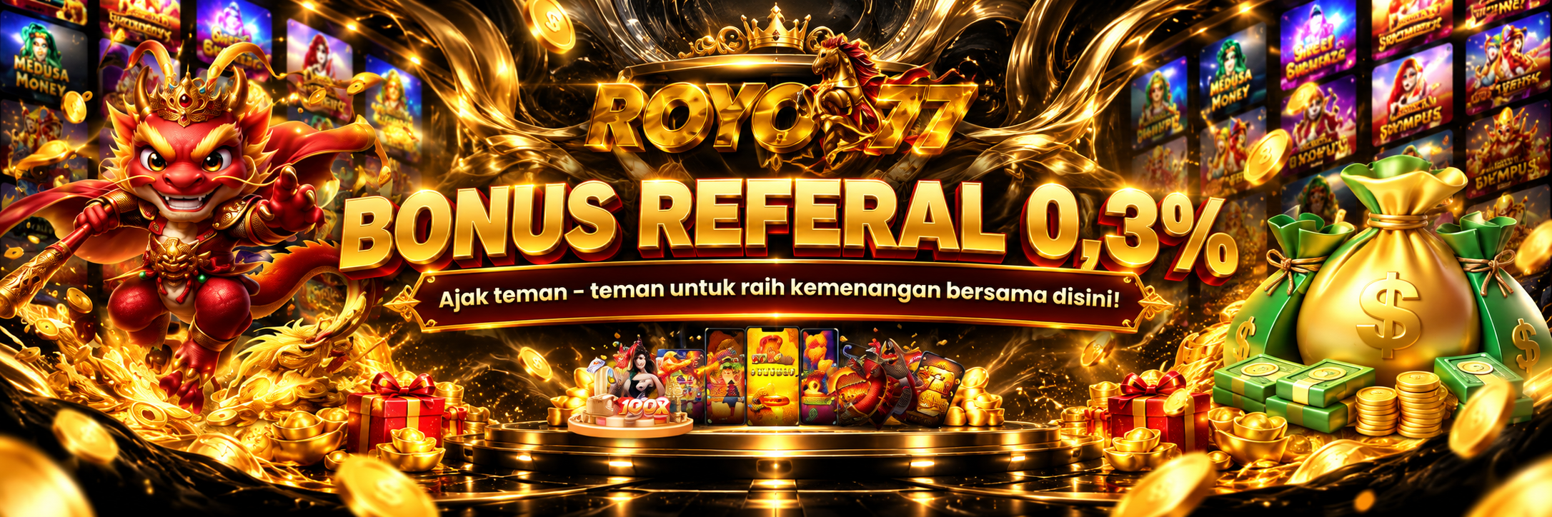 BONUS REFERAL 0,3%
